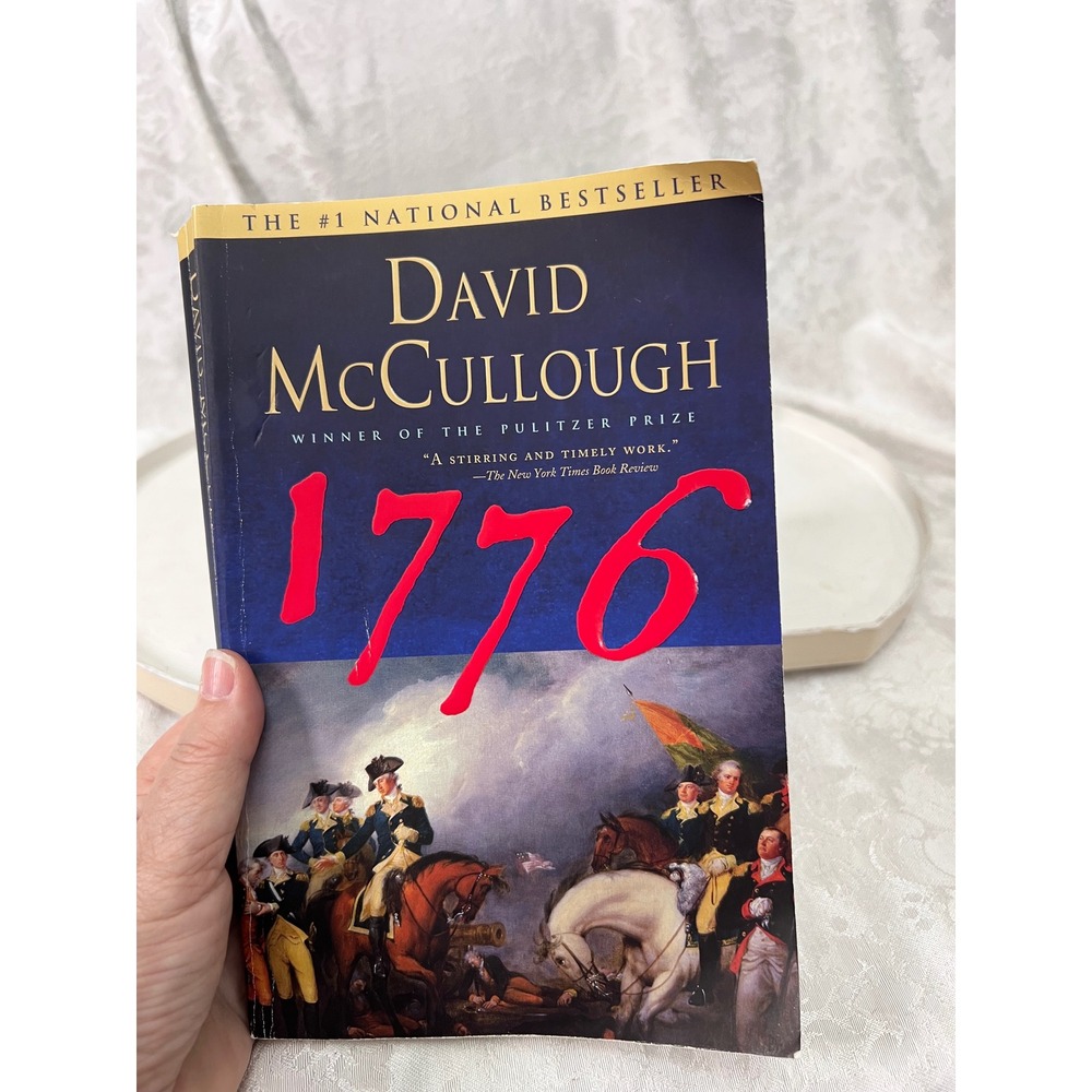 1776 David McCullough First Paperback Edition American Revolution History Book